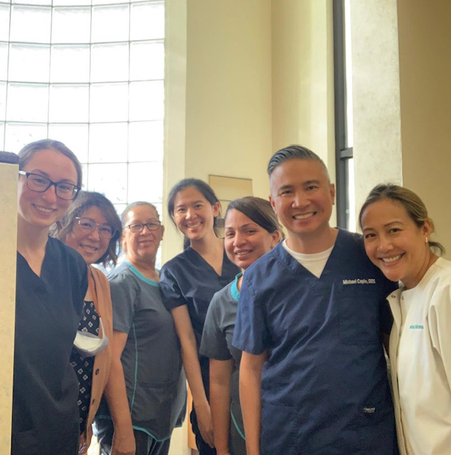 Our happy dental team moving from Marina del Rey to Westchester